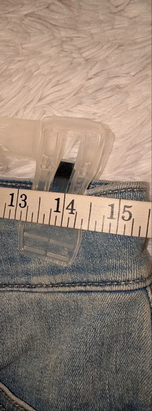 NYDJ Crop Denim Jeans Blue EUC - Picture 6 of 8